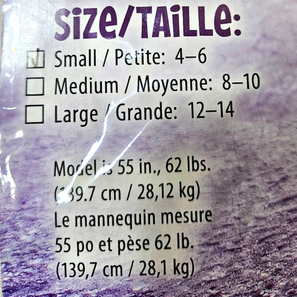 Halloween Angelic Miss Children's Costume - size Small (4-6) - Picture 7 of 8